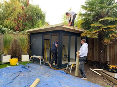 Garden Room In Perth, Nearing Completion